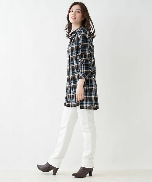 Leilian PLUS HOUSE / レリアンプラスハウス シャツ・ブラウス | チェック柄ブラウス【プラス企画】 | 詳細13