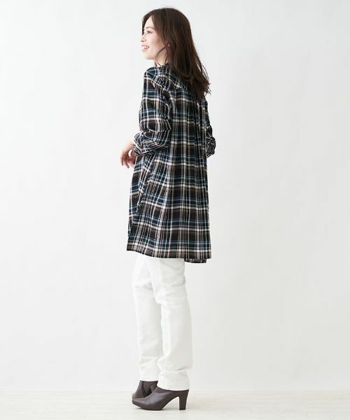 Leilian PLUS HOUSE / レリアンプラスハウス シャツ・ブラウス | チェック柄ブラウス【プラス企画】 | 詳細15