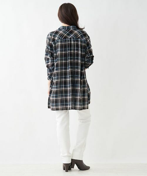 Leilian PLUS HOUSE / レリアンプラスハウス シャツ・ブラウス | チェック柄ブラウス【プラス企画】 | 詳細16