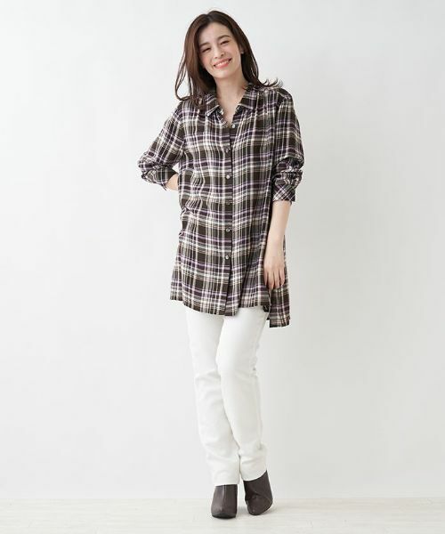 Leilian PLUS HOUSE / レリアンプラスハウス シャツ・ブラウス | チェック柄ブラウス【プラス企画】 | 詳細6