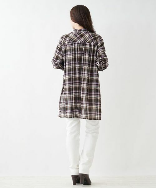 Leilian PLUS HOUSE / レリアンプラスハウス シャツ・ブラウス | チェック柄ブラウス【プラス企画】 | 詳細9