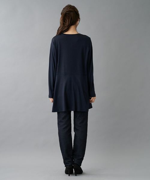 Leilian PLUS HOUSE / レリアンプラスハウス シャツ・ブラウス | モチーフプリントチュニック | 詳細5