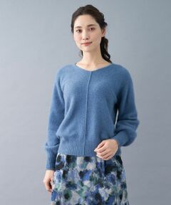 Leilian PLUS HOUSE / レリアンプラスハウス ニット・セーター | ヘアリーニット【ウインターコレクション】