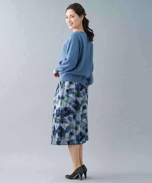 Leilian PLUS HOUSE / レリアンプラスハウス ニット・セーター | ヘアリーニット【ウインターコレクション】 | 詳細2