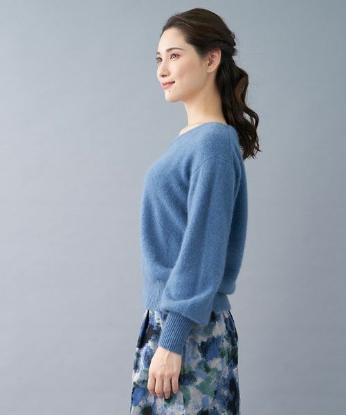 Leilian PLUS HOUSE / レリアンプラスハウス ニット・セーター | ヘアリーニット【ウインターコレクション】 | 詳細7