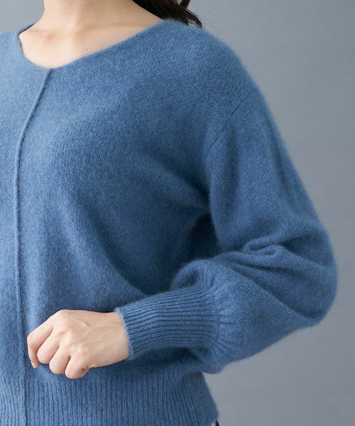 Leilian PLUS HOUSE / レリアンプラスハウス ニット・セーター | ヘアリーニット【ウインターコレクション】 | 詳細9