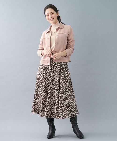 Leilian PLUS HOUSE / レリアンプラスハウス ミニ・ひざ丈スカート | フレアスカート【ウインターコレクション】 | 詳細2