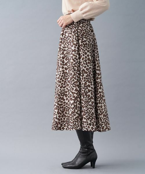 Leilian PLUS HOUSE / レリアンプラスハウス ミニ・ひざ丈スカート | フレアスカート【ウインターコレクション】 | 詳細5