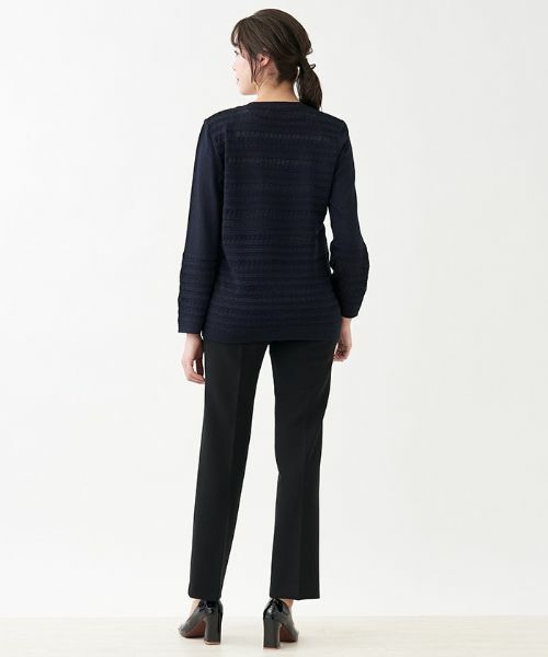 Leilian PLUS HOUSE / レリアンプラスハウス カーディガン・ボレロ | Vネックニットカーディガン【CORSINI & PROTI】 | 詳細10