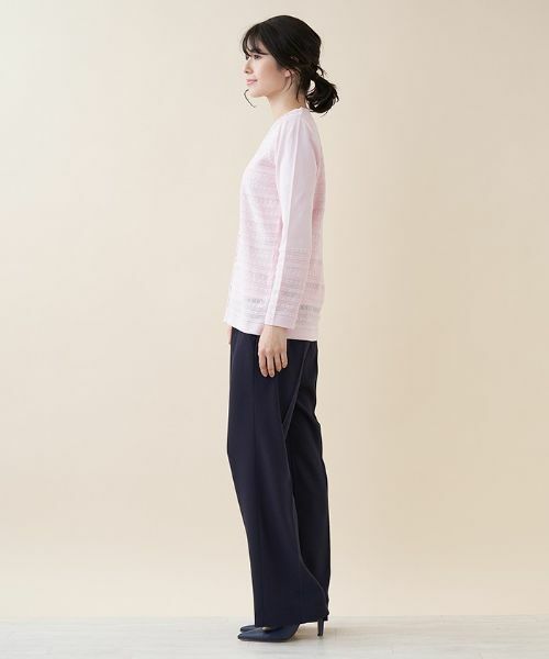 Leilian PLUS HOUSE / レリアンプラスハウス カーディガン・ボレロ | Vネックニットカーディガン【CORSINI & PROTI】 | 詳細13