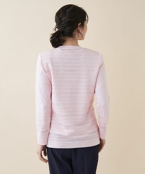 Leilian PLUS HOUSE / レリアンプラスハウス カーディガン・ボレロ | Vネックニットカーディガン【CORSINI & PROTI】 | 詳細17