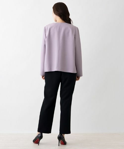 Leilian PLUS HOUSE / レリアンプラスハウス テーラードジャケット | ノーカラージャケット【ROCHAS Premiere】 | 詳細6