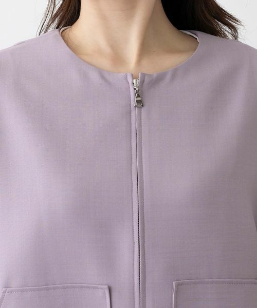 Leilian PLUS HOUSE / レリアンプラスハウス テーラードジャケット | ノーカラージャケット【ROCHAS Premiere】 | 詳細7