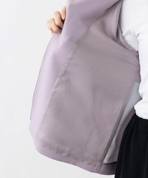 Leilian PLUS HOUSE / レリアンプラスハウス テーラードジャケット | ノーカラージャケット【ROCHAS Premiere】 | 詳細9