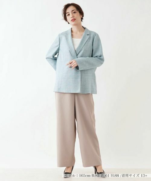 Leilian PLUS HOUSE / レリアンプラスハウス テーラードジャケット | ダブルブレストジャケット【Leilian the week】 | 詳細1