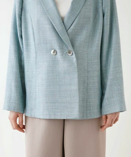 Leilian PLUS HOUSE / レリアンプラスハウス テーラードジャケット | ダブルブレストジャケット【Leilian the week】 | 詳細10