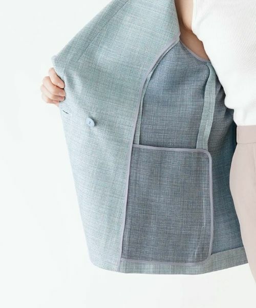 Leilian PLUS HOUSE / レリアンプラスハウス テーラードジャケット | ダブルブレストジャケット【Leilian the week】 | 詳細11