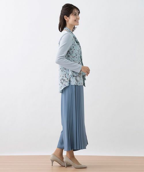 Leilian PLUS HOUSE / レリアンプラスハウス シャツ・ブラウス | 異素材切り替えボウタイブラウス | 詳細14