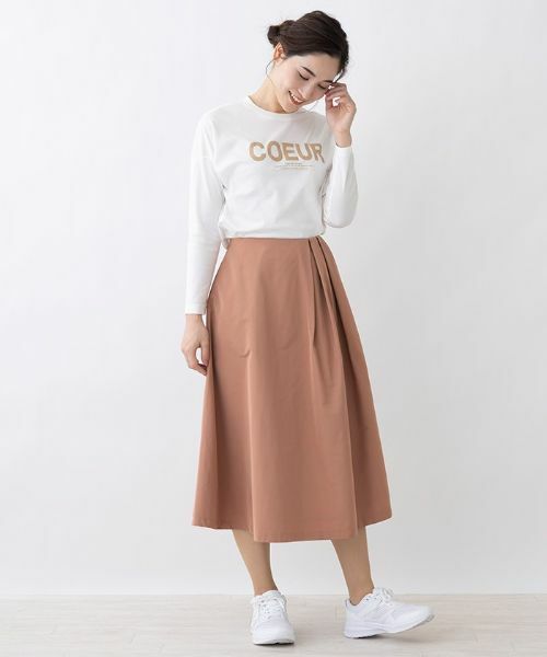 Leilian PLUS HOUSE / レリアンプラスハウス Tシャツ | ロゴロングスリーブカットソー | 詳細6