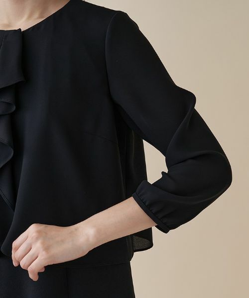 Leilian PLUS HOUSE / レリアンプラスハウス ドレス | 【ブラックフォーマル】2WAYスーツ　ノーカラージャケット＆ワンピース | 詳細18