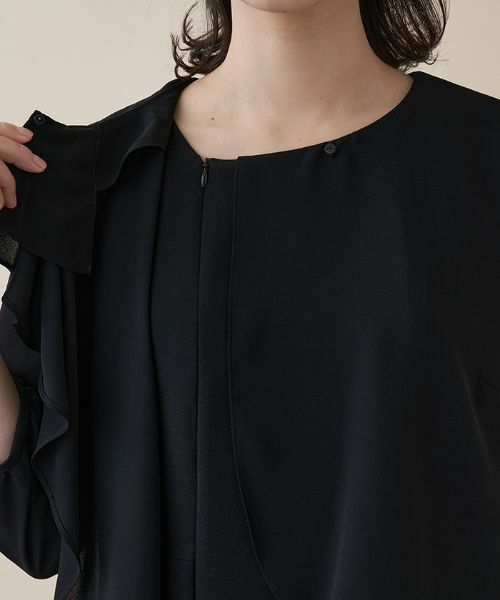 Leilian PLUS HOUSE / レリアンプラスハウス ドレス | 【ブラックフォーマル】2WAYスーツ　ノーカラージャケット＆ワンピース | 詳細20