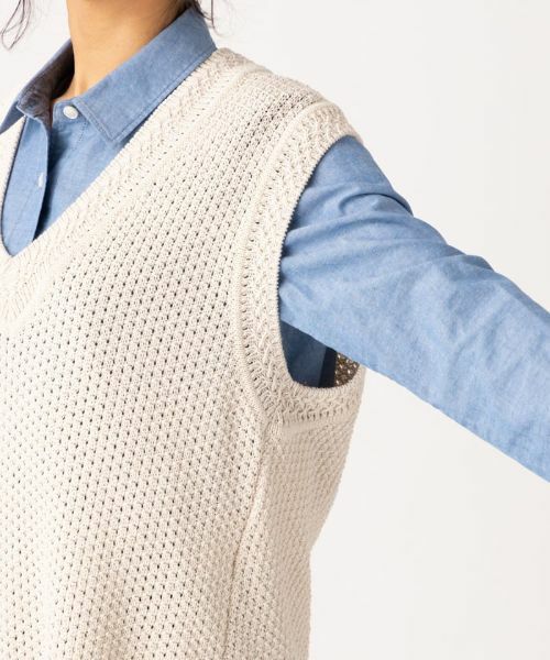 Leilian PLUS HOUSE / レリアンプラスハウス テーラードジャケット | チェニック丈ベスト | 詳細9