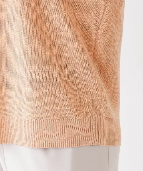 Leilian PLUS HOUSE / レリアンプラスハウス ニット・セーター | 透かし編み切り替えクルーネックニット | 詳細17