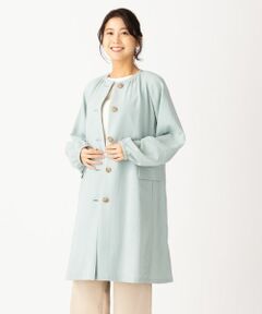 Leilian PLUS HOUSE / レリアンプラスハウス その他アウター | ノーカラースプリングコート