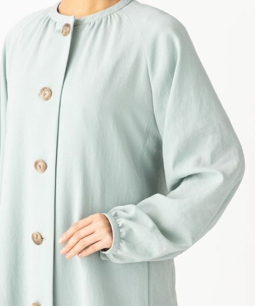 Leilian PLUS HOUSE / レリアンプラスハウス その他アウター | ノーカラースプリングコート | 詳細8
