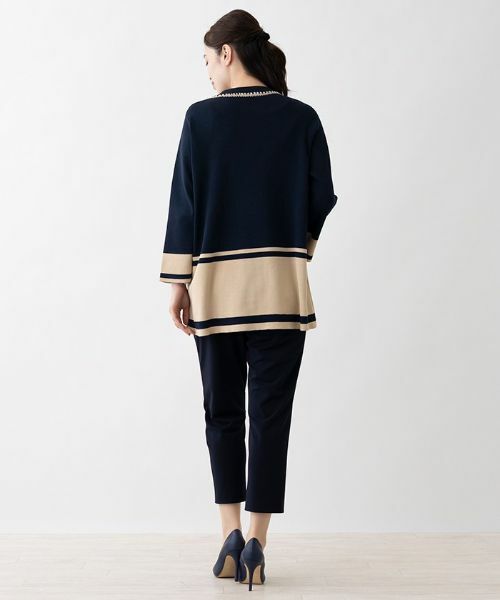 Leilian PLUS HOUSE / レリアンプラスハウス ニット・セーター | ハイゲージニットプルオーバー | 詳細5