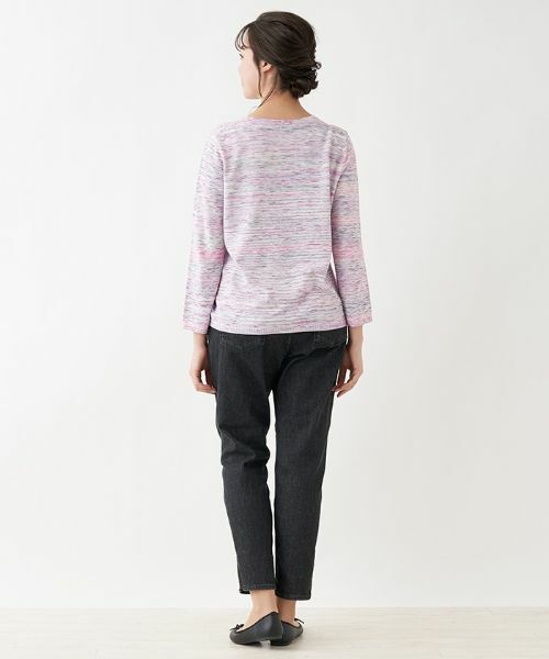 Leilian PLUS HOUSE / レリアンプラスハウス ニット・セーター | カラーメランジトップス | 詳細4