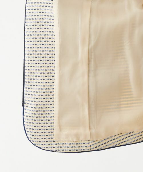 Leilian PLUS HOUSE / レリアンプラスハウス テーラードジャケット | 【セットアップ対応商品】パイピング総柄ジャケット | 詳細10