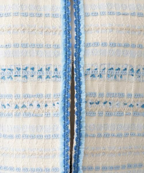 Leilian PLUS HOUSE / レリアンプラスハウス テーラードジャケット | ツイードノーカラージャケット | 詳細8