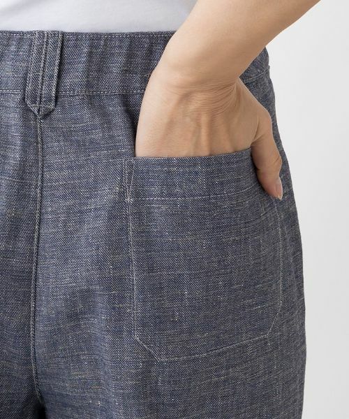 Leilian PLUS HOUSE / レリアンプラスハウス その他パンツ | タックワイドパンツ | 詳細10