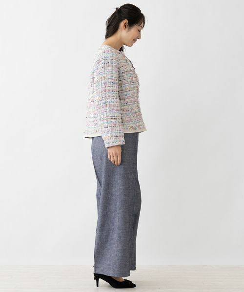 Leilian PLUS HOUSE / レリアンプラスハウス その他パンツ | タックワイドパンツ | 詳細6