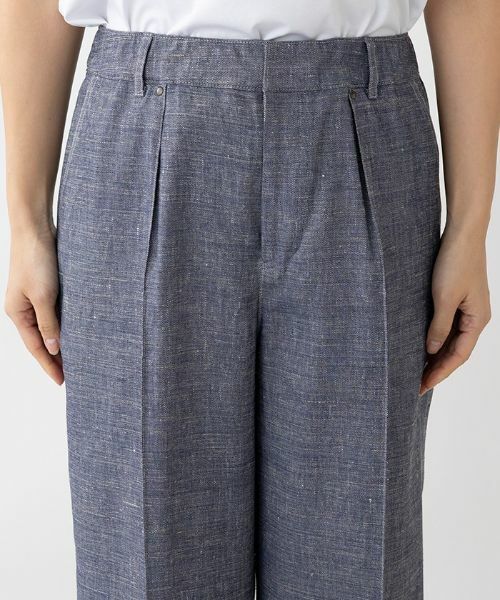 Leilian PLUS HOUSE / レリアンプラスハウス その他パンツ | タックワイドパンツ | 詳細8