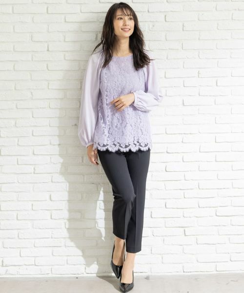 Leilian PLUS HOUSE / レリアンプラスハウス シャツ・ブラウス | ブラウス【SOPHIE HALETTE】 | 詳細1