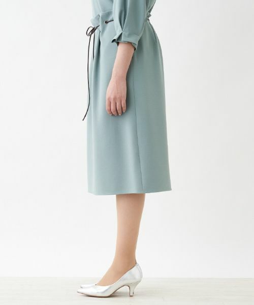 Leilian PLUS HOUSE / レリアンプラスハウス セットアップ | ウエストリボン付きセットアップ | 詳細10