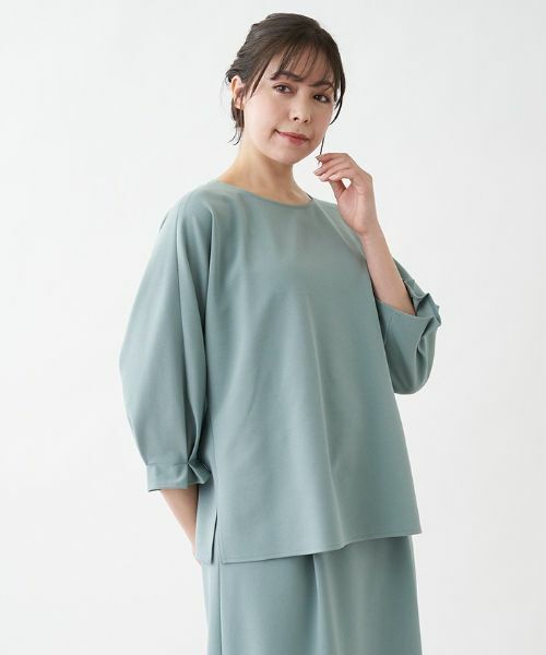 Leilian PLUS HOUSE / レリアンプラスハウス セットアップ | ウエストリボン付きセットアップ | 詳細6