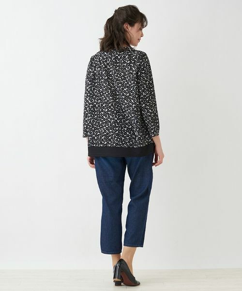 Leilian PLUS HOUSE / レリアンプラスハウス シャツ・ブラウス | 花柄ブラウス【プラス企画】 | 詳細3