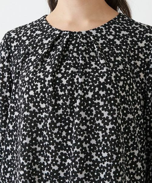 Leilian PLUS HOUSE / レリアンプラスハウス シャツ・ブラウス | 花柄ブラウス【プラス企画】 | 詳細7