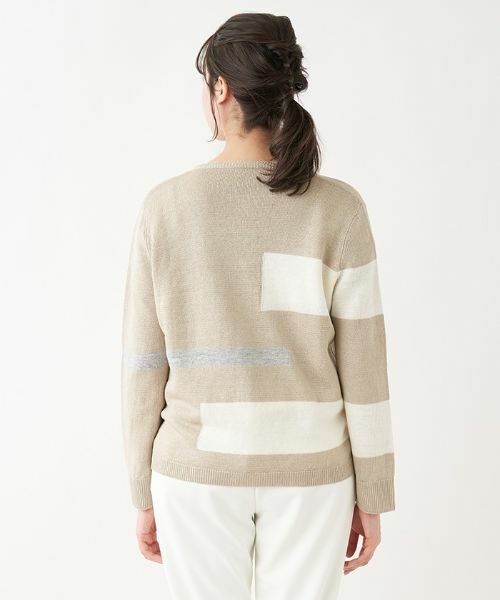 Leilian PLUS HOUSE / レリアンプラスハウス カーディガン・ボレロ | 麻素材カーディガン【HAND】 | 詳細6