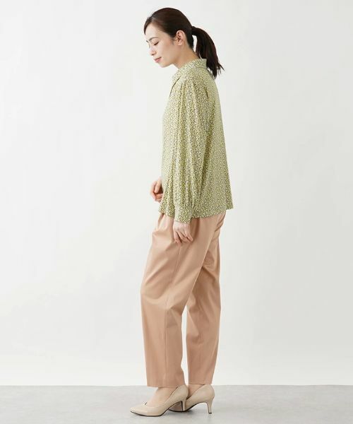 Leilian PLUS HOUSE / レリアンプラスハウス ポロシャツ | ジオメトリック柄ポロシャツ【ROCHAS Premiere】 | 詳細2