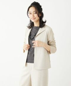 Leilian PLUS HOUSE / レリアンプラスハウス テーラードジャケット | 異素材切替ジャケット【ROCHAS Premiere】