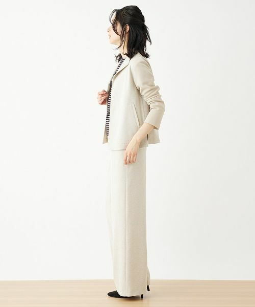 Leilian PLUS HOUSE / レリアンプラスハウス テーラードジャケット | 異素材切替ジャケット【ROCHAS Premiere】 | 詳細5