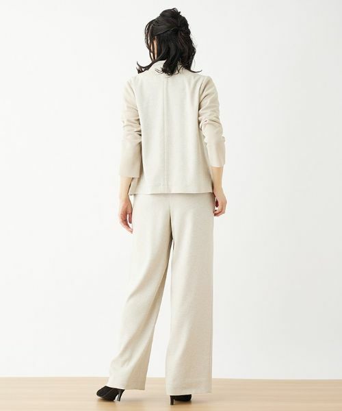 Leilian PLUS HOUSE / レリアンプラスハウス テーラードジャケット | 異素材切替ジャケット【ROCHAS Premiere】 | 詳細6