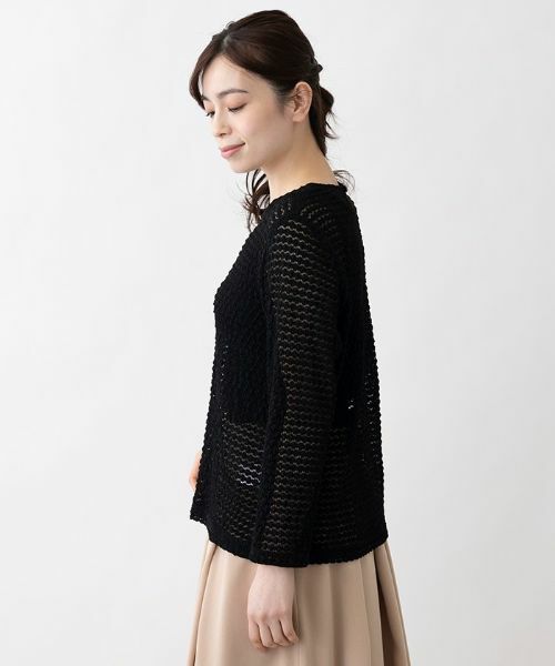 Leilian PLUS HOUSE / レリアンプラスハウス カットソー | クルーネックプルオーバー【プラス企画】 | 詳細2