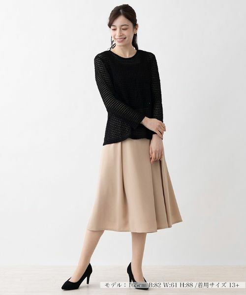 Leilian PLUS HOUSE / レリアンプラスハウス カットソー | クルーネックプルオーバー【プラス企画】 | 詳細4