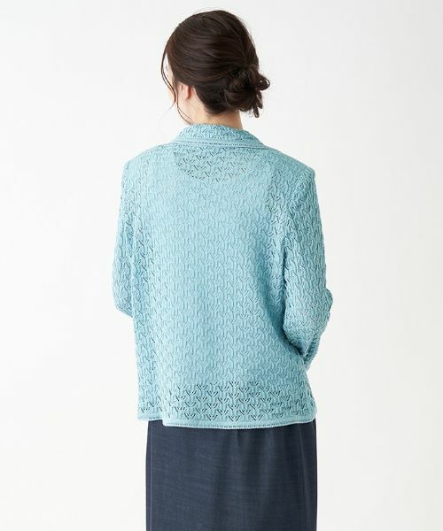 Leilian PLUS HOUSE / レリアンプラスハウス テーラードジャケット | コットンレーステーラードジャケット【VITTORIO】 | 詳細3