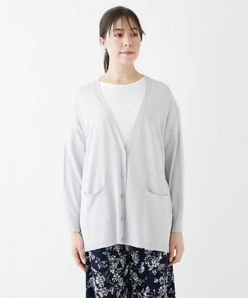 Leilian PLUS HOUSE / レリアンプラスハウス カーディガン・ボレロ | 【LE TRICOT PERUGIA】ハイゲージニットカーディガン | 詳細5